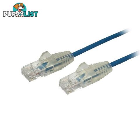 Startech N6PAT50CMBLS Cable Blue Slim CAT6 Patch Cord 0.5m - StarTech - 065030882682 - N6PAT50CMBLS