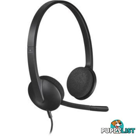 Logitech H340 USB Headset - 981-000477 - Logitech - 097855089717 - 981-000477