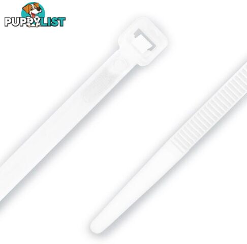 Ty-IT Nylon Cable Tie White 300mmx4.8mm bag of 100pcs NC348WHT - Generic - 9350784000187 - NC348WHT