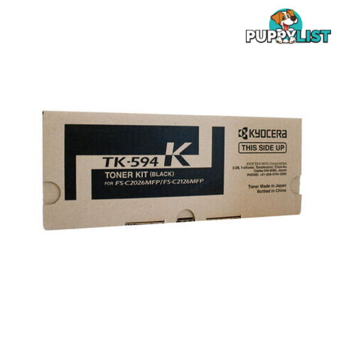 Kyocera TK-594K Black Toner 7000 page - Kyocera - 632983017395 - TK-594K