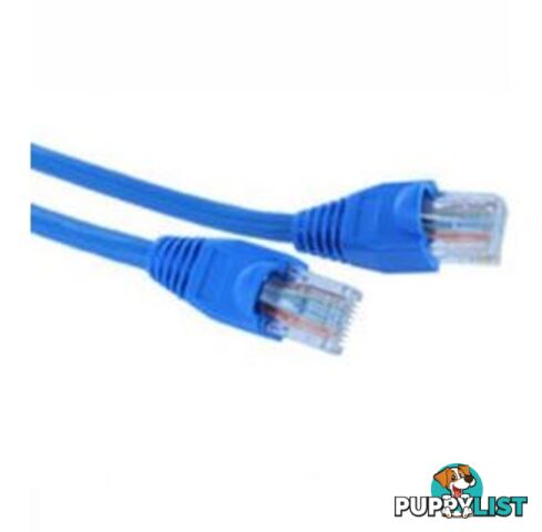 AKY CB-CAT6A-10BLU Cat6A Gigabit Network Patch Lead Cable 10M Blue - AKY - 0080687500222 - CB-CAT6A-10BLU