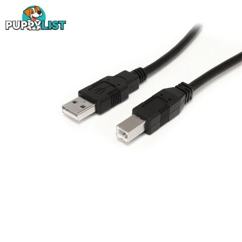 StarTech USB2HAB30AC 30 ft Active USB 2.0 A to B Cable - M/M - StarTech - 065030845137 - USB2HAB30AC