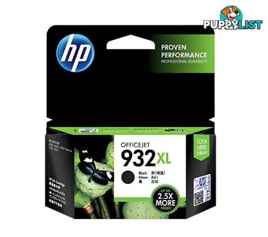 HP CN053AA #932 Black XL Ink 1000 pages - HP - 886111282395 - CN053AA