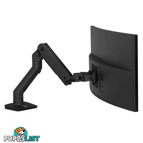 Ergotron 45-475-224 HX DESK MONITOR ARM MATTE BLACK - Ergotron - 0698833084474 - 45-475-224