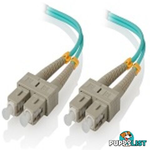 Alogic SCSC-01-OM3 1m SC-SC 10GbE Multi Mode Duplex LSZH Fibre Cable 50/125 OM3 - Alogic - 9350784004420 - SCSC-01-OM3