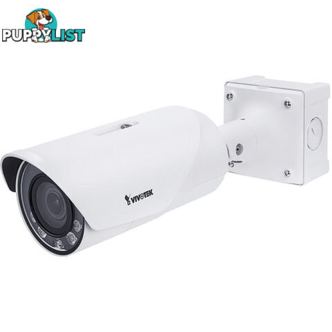 Vivotek V-SERIES IB9391-EHT Outdoor Bullet 8M 30fps H.265/H.264/MJPEG Network Camera - Vivotek - 4712123678757 - IB9391-EHT