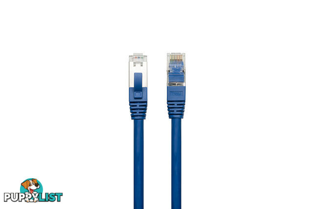 Comsol SSTP-.5-C8-BLU 50cm 40GbE Cat8 S/FTP Shielded Patch Cable LSZH Blue - Comsol - 9332902022790 - SSTP-.5-C8-BLU