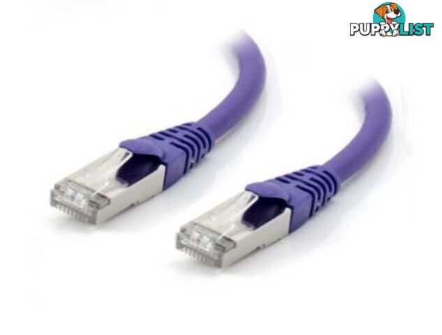 Alogic C6A-0.3-Purple-SH 0.3m Purple 10GbE Shielded CAT6A LSZH Network Cable - Alogic - 9350784005731 - C6A-0.3-Purple-SH