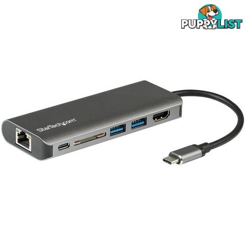 StarTech DKT30CSDHPD3 Adapter Multiport USB C - HDMI - SD PD - StarTech - 065030880022 - DKT30CSDHPD3