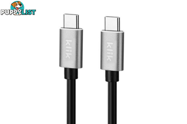 Klik KCC5M015 1.5m USB Type-C Male to USB Type-C Male USB 2.0 Cable - Klik - 9332902020390 - KCC5M015