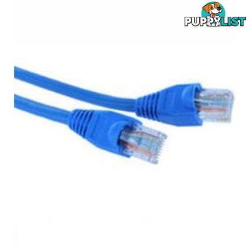 AKY CB-CAT6A-1BLU Cat6A Gigabit Network Patch Lead Cable 1M Blue - AKY - 080687500185 - CB-CAT6A-1BLU