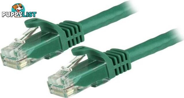 StarTech N6PATC7MGN 7m Green Snagless UTP Cat6 Patch Cable - StarTech - 065030860093 - N6PATC7MGN