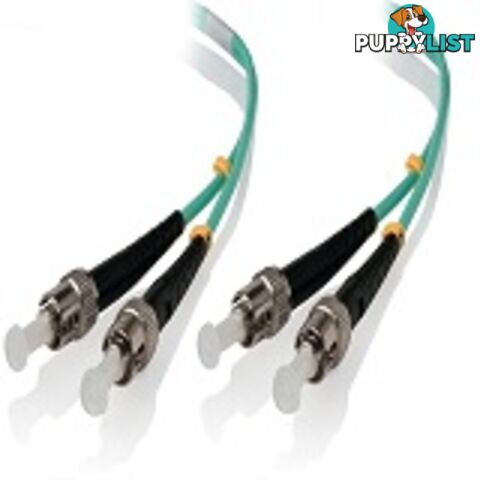 Alogic STST-05-OM3 5m ST-ST 10G Multi Mode Duplex LSZH Fibre Cable 50/125 OM3 - Alogic - 9350784004581 - STST-05-OM3