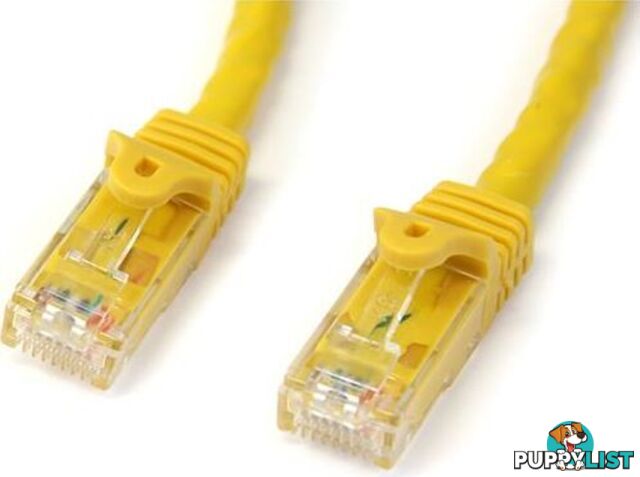 StarTech N6PATC1MYL 1m Yellow Snagless UTP Cat6 Patch Cable - StarTech - 065030856294 - N6PATC1MYL