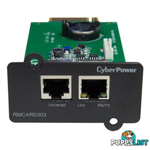 CyberPower RMCARD303 SNMP Card for ON-Line Series UPS - CyberPower - 4712364145179 - RMCARD303