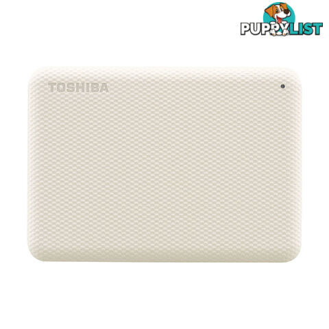 Toshiba HDTCA10AW3AA Canvio Advance V10 1TB Light Beige Portable Hard Drive - Toshiba - 4547808812009 - HDTCA10AW3AA