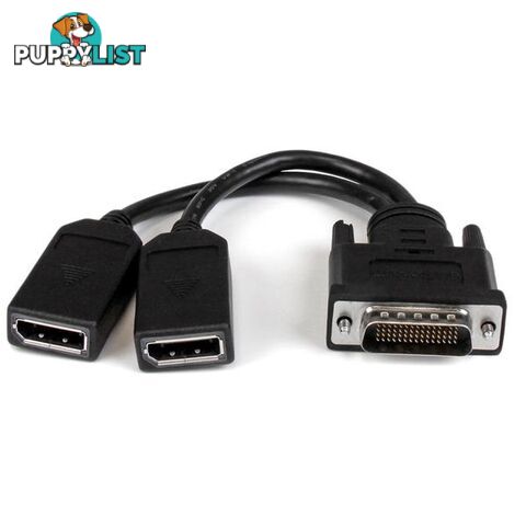 StarTech DMSDPDP1 8in DMS-59 to Dual DisplayPort Cable - StarTech - 065030859592 - DMSDPDP1