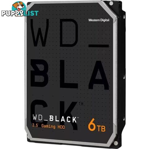 WD WD6004FZWX Black 6TB 3.5" SATA HDD - WD - 718037895086 - WD6004FZWX