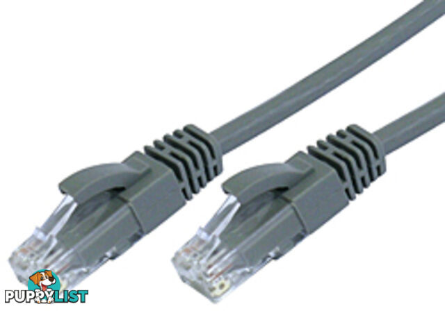 Comsol UTP-01-6B-GRY 1M RJ45 Cat 6 Patch Cable - Grey - Comsol - 9332902009524 - UTP-01-6B-GRY