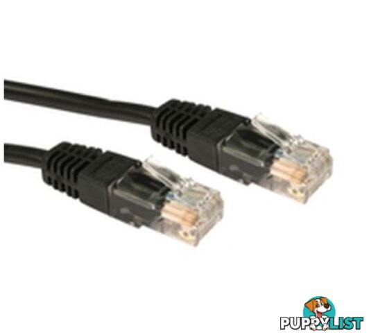 AKY CB-CAT6A-1BK Cat6A Gigabit Network Patch Lead Cable 1M Black - AKY - 707959755127 - CB-CAT6A-1BK