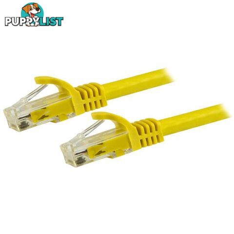 Startech N6PATC150CMYL 1.5 m Cable Yellow CAT6 Patch Cord - StarTech - 065030861212 - N6PATC150CMYL