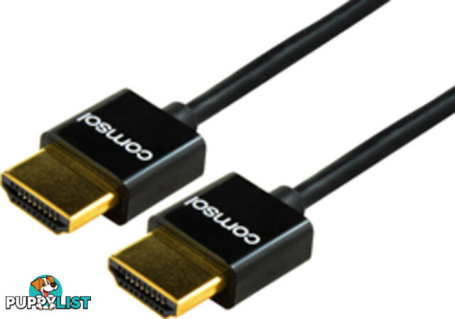 Comsol HD-SS-005 50cm Super Slim High Speed HDMI Cable with Ethernet - Comsol - 9332902007452 - HD-SS-005