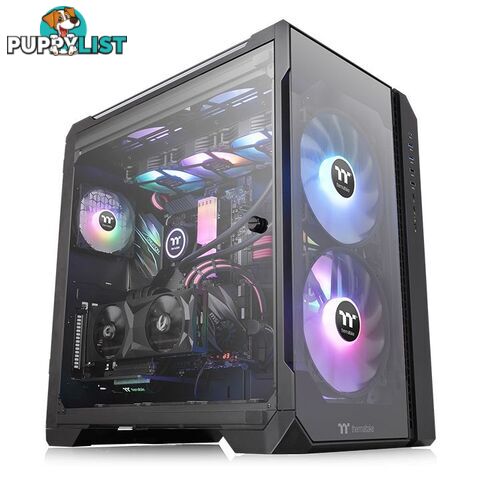 Thermaltake CA-1Q6-00M1WN-00 View 51 ARGB 3-Sided Tempered Glass E-ATX Full Tower Case Black Edition - Thermaltake - 841163073872 - CA-1Q6-00M1WN-00