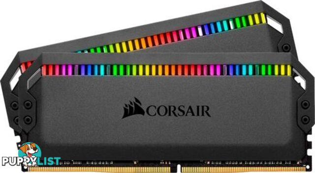 Corsair CMT16GX4M2D3600C18 DDR4 3600MHz 16GB 2x8GB DIMM XMP 2.0 DOMINATOR PLATINUM RGB Black - Corsair - 0840006641742 - CMT16GX4M2D3600C18