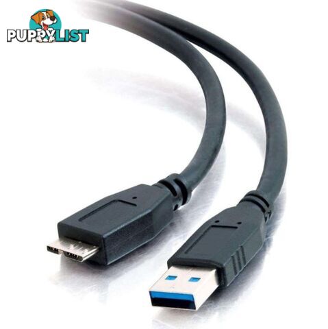 Alogic USB3-01-MCAB 1m USB 3.0 Type A to Type B Micro Cable-Male to Male - Alogic - 9350784010773 - USB3-01-MCAB