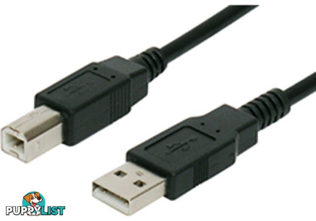 Comsol USB2-AB-01 1M USB 2.0 cable type A male-B male - 480Mbps - Comsol - 9332902002358 - USB2-AB-01