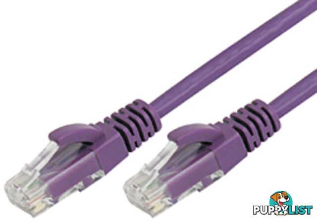 Comsol UTP-.5-6B-PUR 50cm RJ45 Cat 6 Patch Cable - Purple - Comsol - 9332902009692 - UTP-.5-6B-PUR