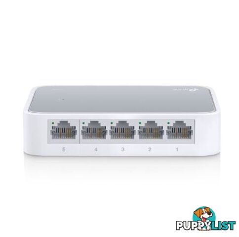 TP-Link TL-SF1005D 5 Port Unmanaged 10/100Mbps Switch - TL-SF1005D - TP-Link - 845973020064 - TL-SF1005D