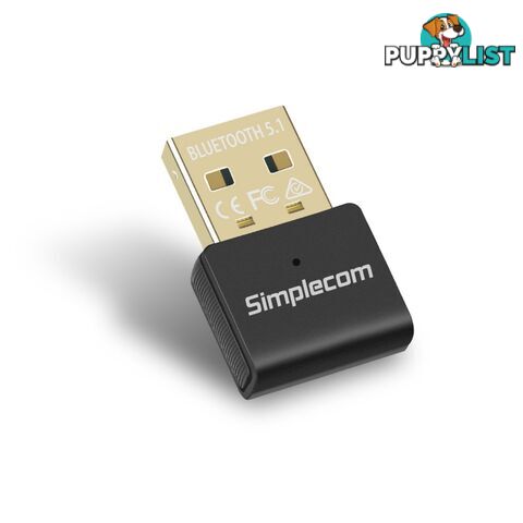 Simplecom NB510 USB Bluetooth 5.1 Adapter Wireless Dougle - Simplecom - 9350414002833 - NB510