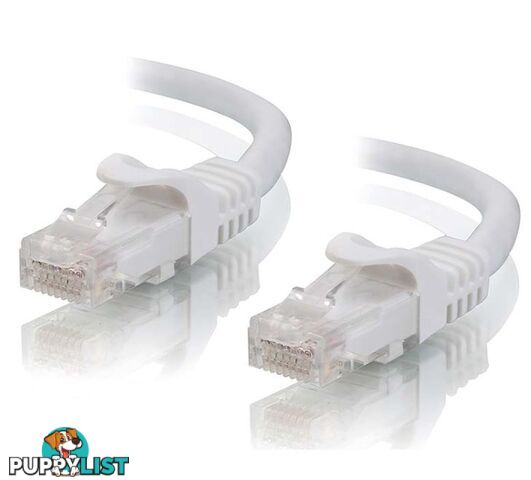 Alogic 2.5m White CAT6 Network Cable C6-2.5-White - Alogic - 9350784000873 - C6-2.5-White