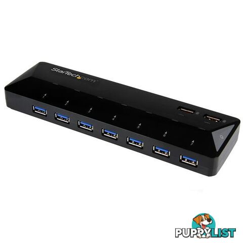 StarTech ST93007U2C 7-PT USB 3.0 HUB + 2X 2.4A CHARGE PORTS - StarTech - 065030861717 - ST93007U2C