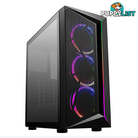 Cooler Master CP510-KGNN-S00 CMP510 Black ARGB Mid Tower ATX Case - Cooler Master - 884102090776 - CP510-KGNN-S00