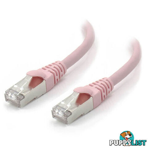 Alogic C6A-05-PINK-SH 5m Pink 10GbE Shielded CAT6A LSZH Network Cable - Alogic - 9350784007926 - C6A-05-PINK-SH