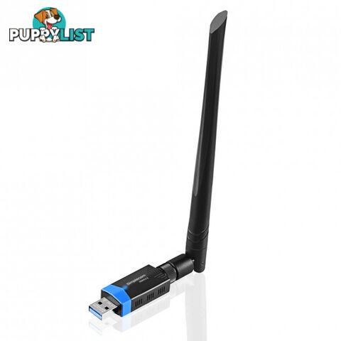 Simplecom NW632 Wi-Fi 5 Bluetooth 5.0 USB Adapter Dual Band AC1200 - Simplecom - 9350414002116 - NW632