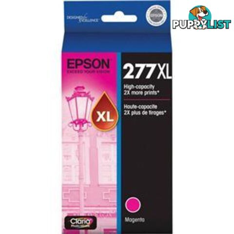 Epson 277XL Claria Photo HD Magenta High Capacity for XP-850C13T278392 - Epson - 9314020612442 - C13T278392