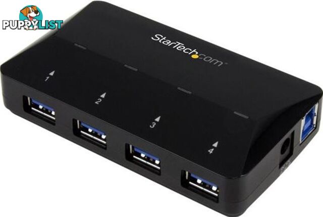 StarTech ST53004U1C 4-Port USB 3.0 Hub plus 2.4A Charge Port - StarTech - 065030861700 - ST53004U1C