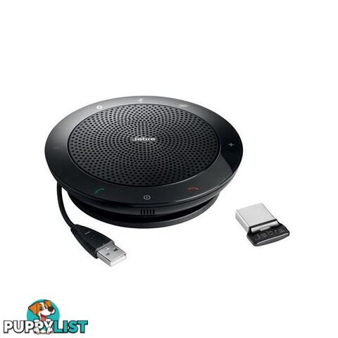 Jabra 7510-409 SPEAK 510+ UC SPEAKER, OMNI DIRECTION MIC,USB-A + BLUETOOTH + LINK 360 DONGLE - Jabra - 5706991016307 - 7510-409