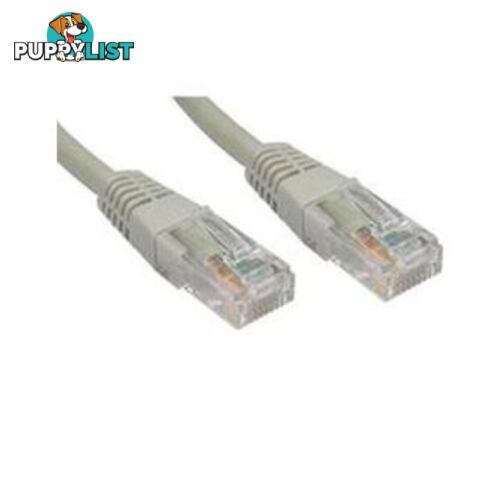 AKY CB-CAT6A-10GRY Cat6A Gigabit Network Patch Lead Cable 10M Grey - AKY - 0707959754786 - CB-CAT6A-10GRY