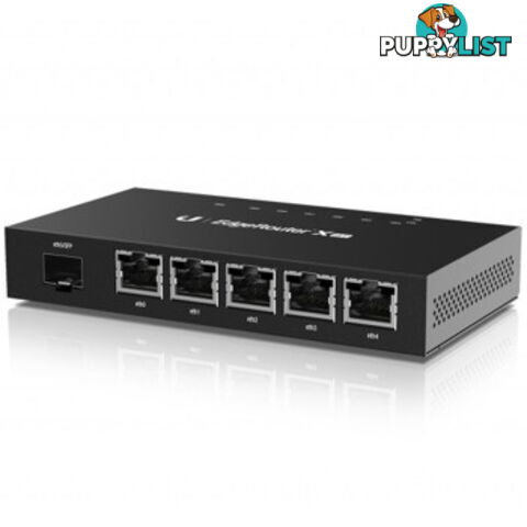 Ubiquiti ER-X-SFP EdgeRouter X 6-Port Switch PoE SFP - Ubiquiti - 810354021817 - ER-X-SFP