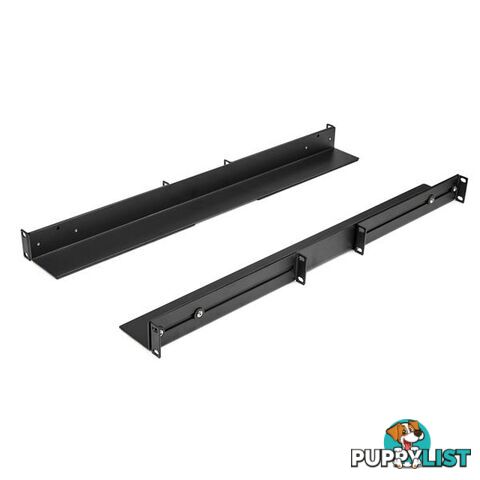 Startech UNIRAILS1UB Rack Rails 1U 4 post 200 Lbs Max - StarTech - 065030882378 - UNIRAILS1UB