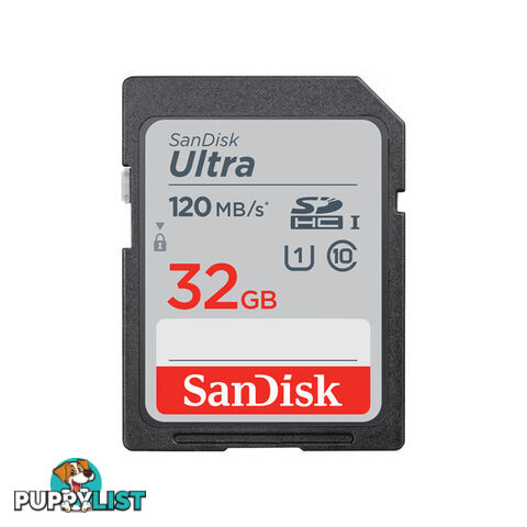 Sandisk SDSDUN4-032G-GN6IN 32GB Ultra SDHC SDXC UHS-I Memory Card - Sandisk - 0619659183813 - SDSDUN4-032G-GN6IN