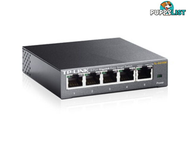 TP-Link TL-SG105E 5-Port Gigabit Easy Smart Switch - TP-Link - 6935364022037 - TL-SG105E