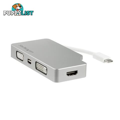 StarTech CDPVGDVHDMDP 4-IN-1 USB-C To VGA DVI HDMI OR MDP - StarTech - 065030863094 - CDPVGDVHDMDP