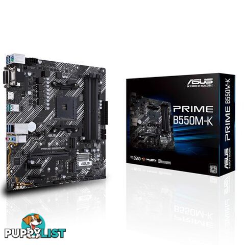 Asus PRIME B550M-K AM4 Motherboard - ASUS - 0192876758281 - PRIME B550M-K