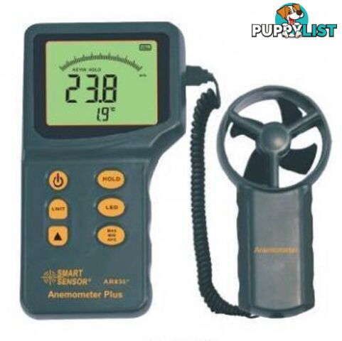 Smartsensor air flow anemometer AR836+ - Generic - AR836+