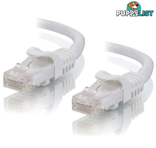 Alogic C6-7.5-White 7.5m Black CAT6 Network Cable - Alogic - 9350784013378 - C6-7.5-White